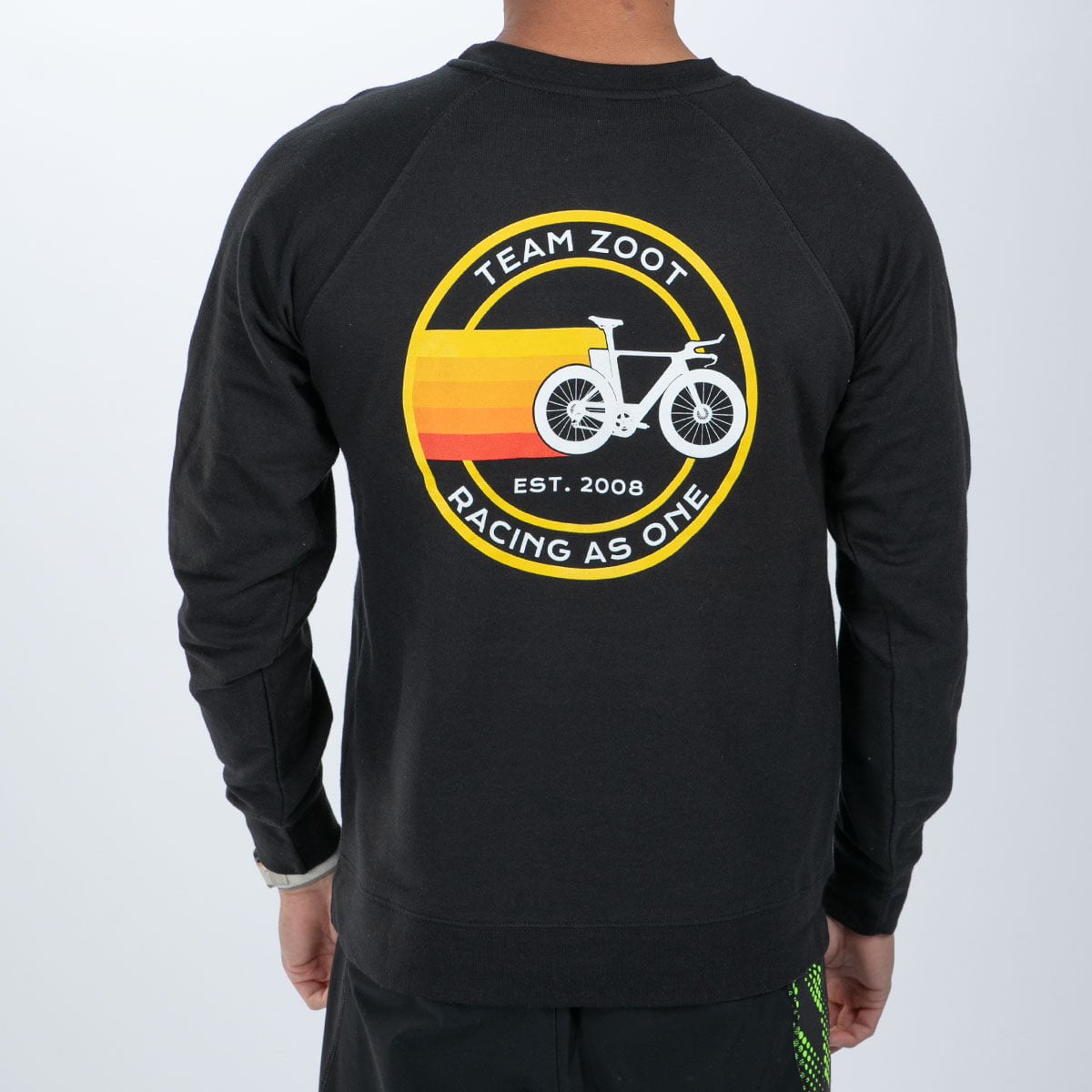 Zoot Sports LIFESTYLE Unisex Terry Crew - Team Zoot 2025 - Black