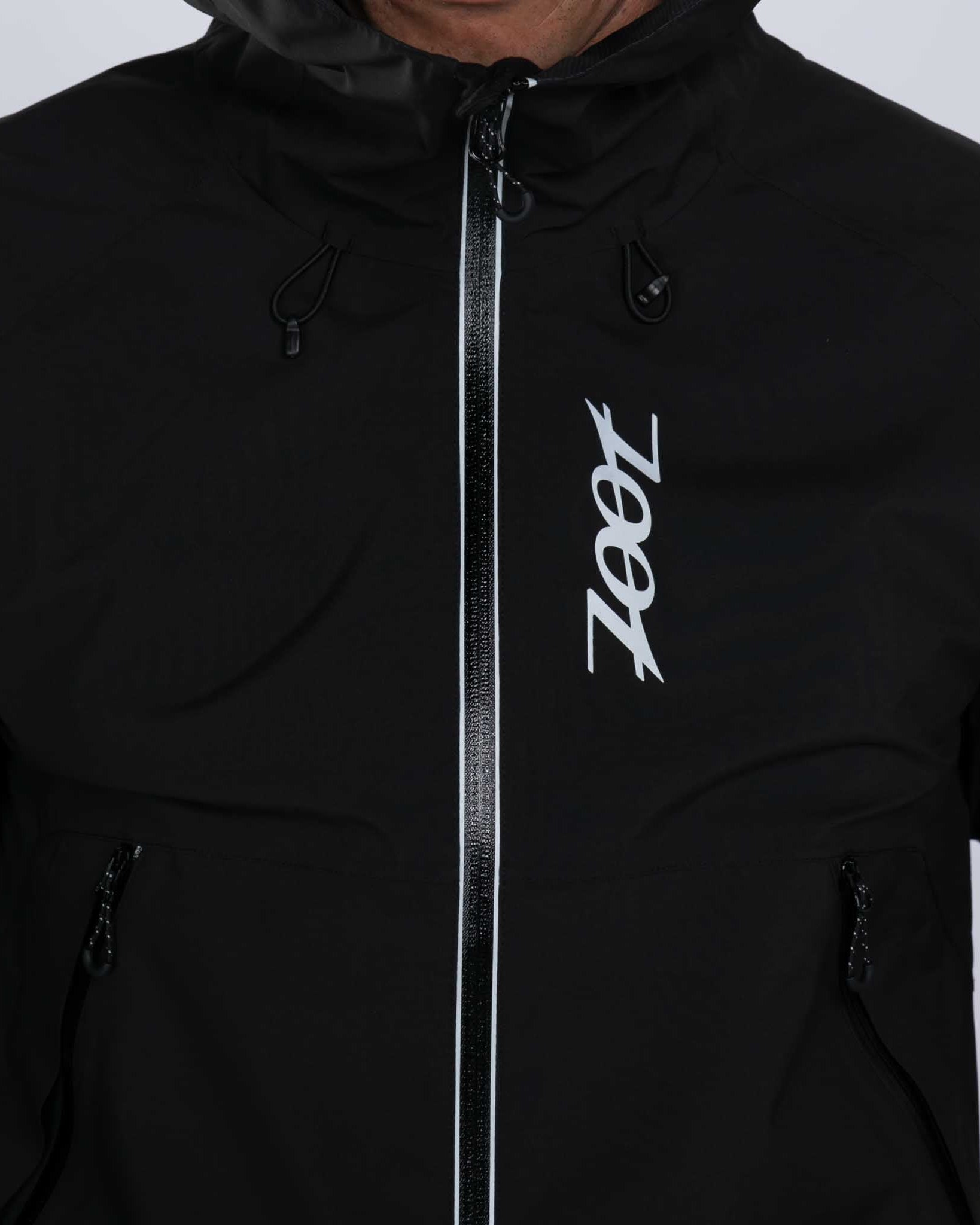 Zoot Sports OUTERWEAR Men's Elite Waterproof Jacket - Black