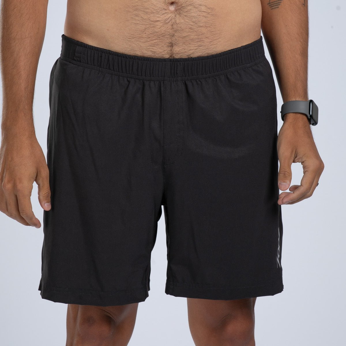 Zoot Sports RUN BOTTOMS Men's Core Run 7" Short - Jet Black