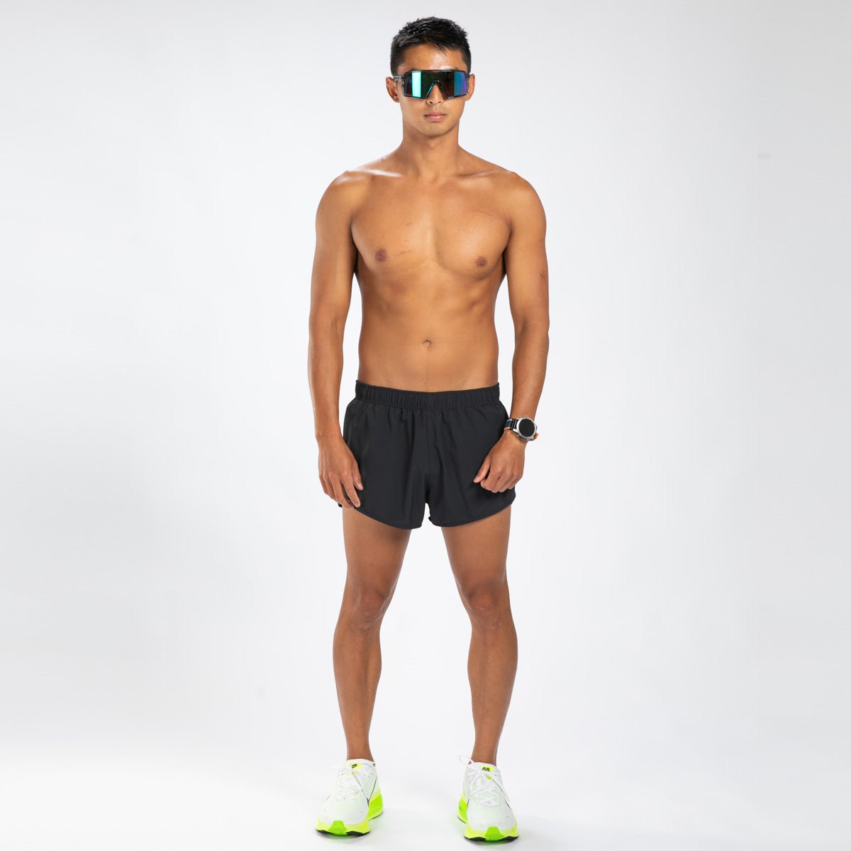 Zoot Sports RUN BOTTOMS Men's Elite Run 2" Short - Jet Black
