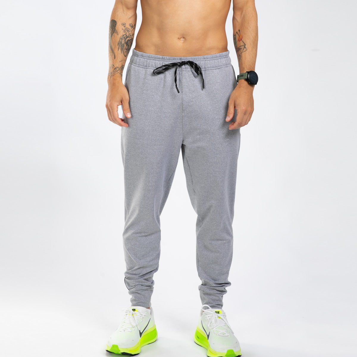 Zoot Sports RUN BOTTOMS Men's Elite Run Jogger - Heather Grey