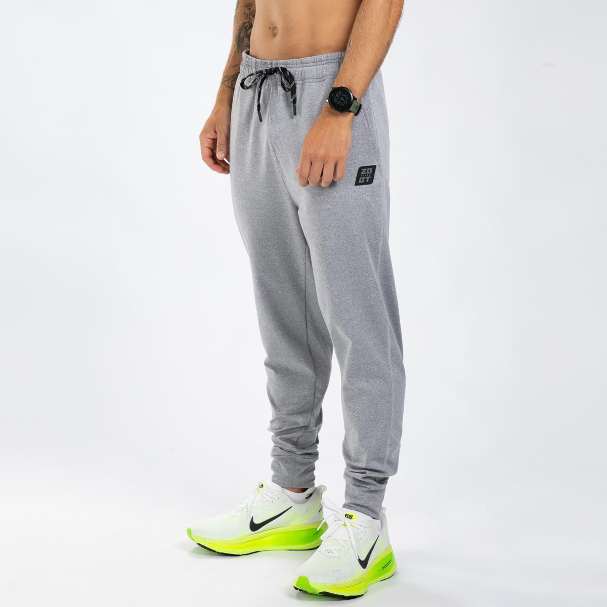 Zoot Sports RUN BOTTOMS Men's Elite Run Jogger - Heather Grey