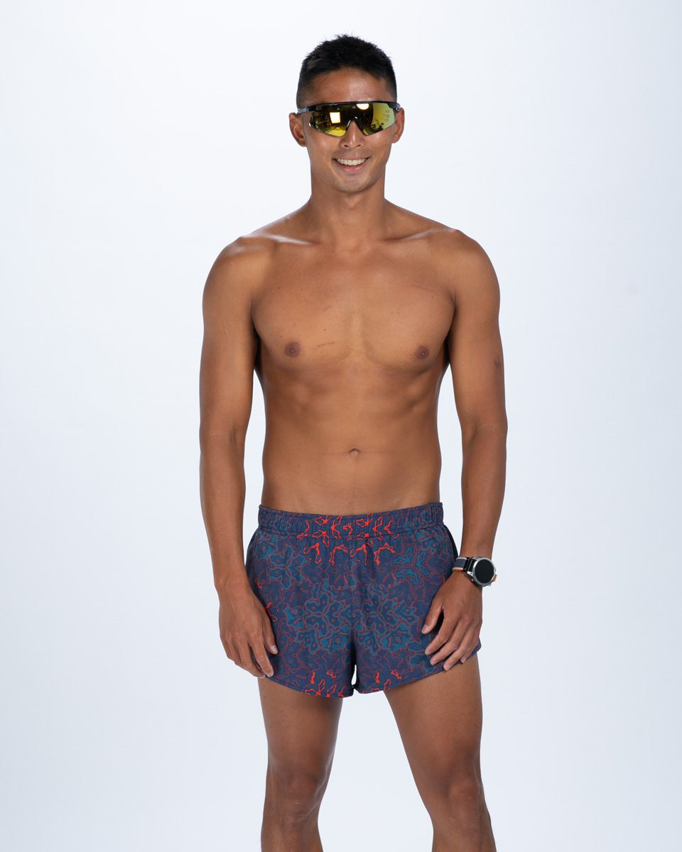 Zoot Sports RUN BOTTOMS Men's Ltd Run 2" Short - Costa Del Sol