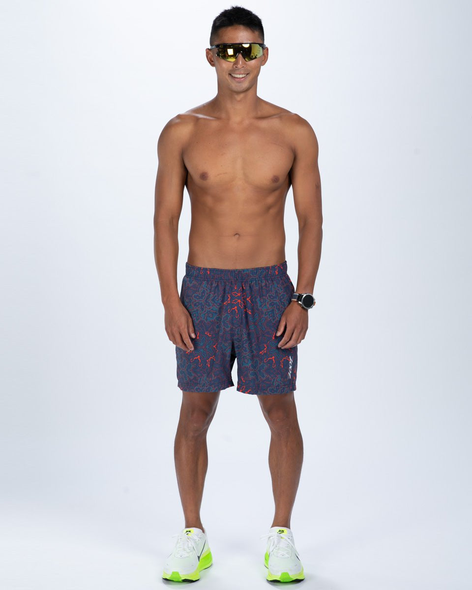 Zoot Sports RUN BOTTOMS Men's Ltd Run 5" Short - Costa Del Sol