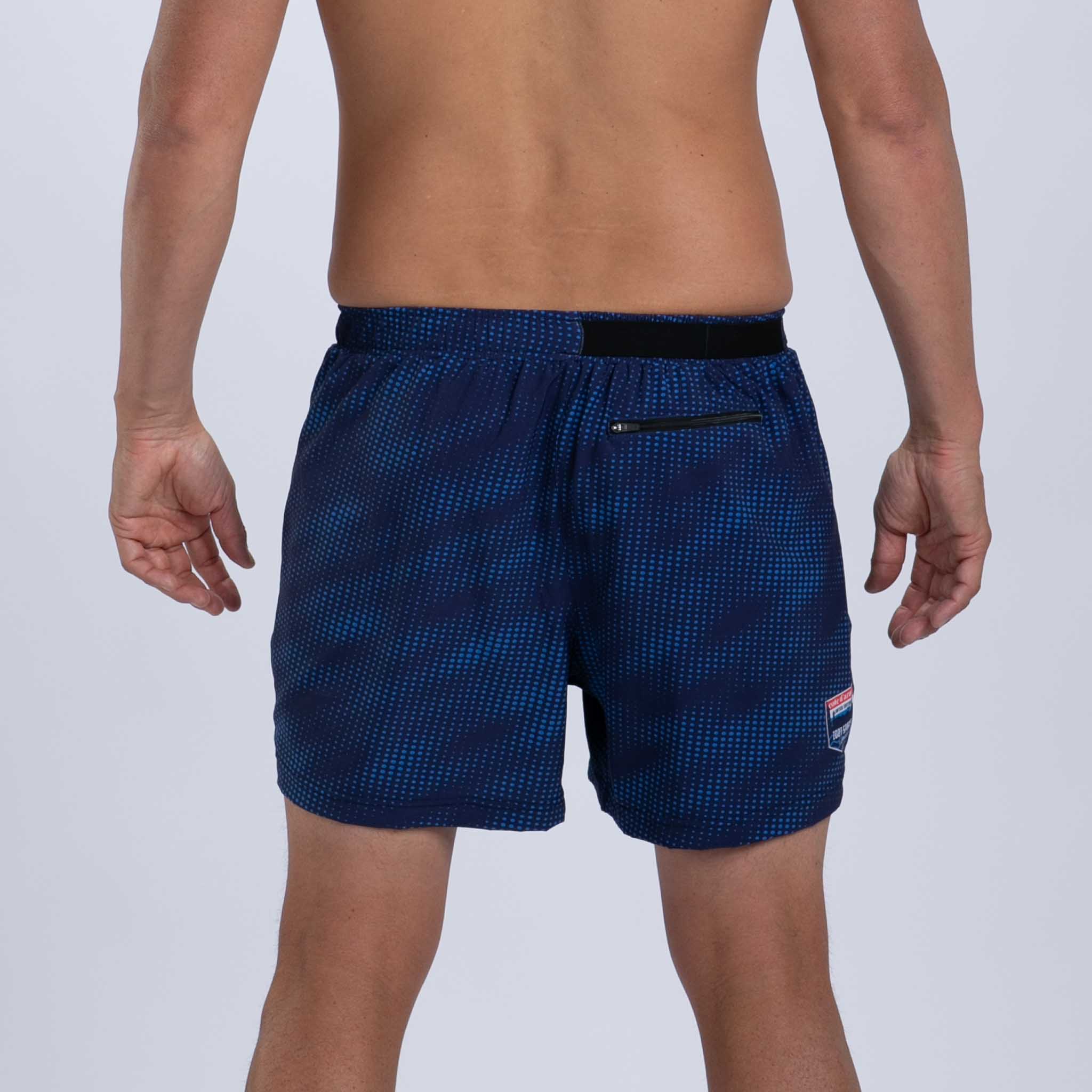 Zoot Sports RUN BOTTOMS Men's Ltd Run 5" Short - Cote d'Azur