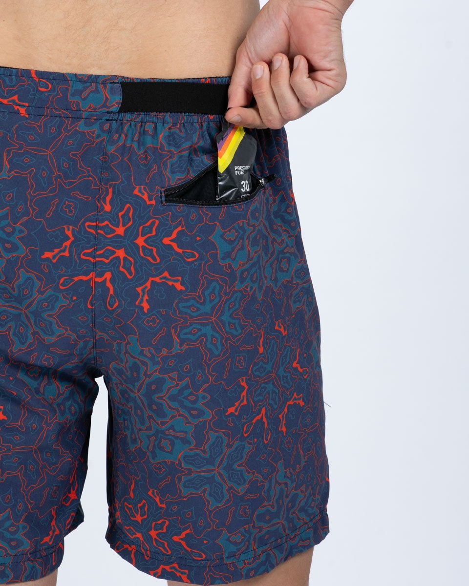 Zoot Sports RUN BOTTOMS Men's Ltd Run 7" Short - Costa Del Sol