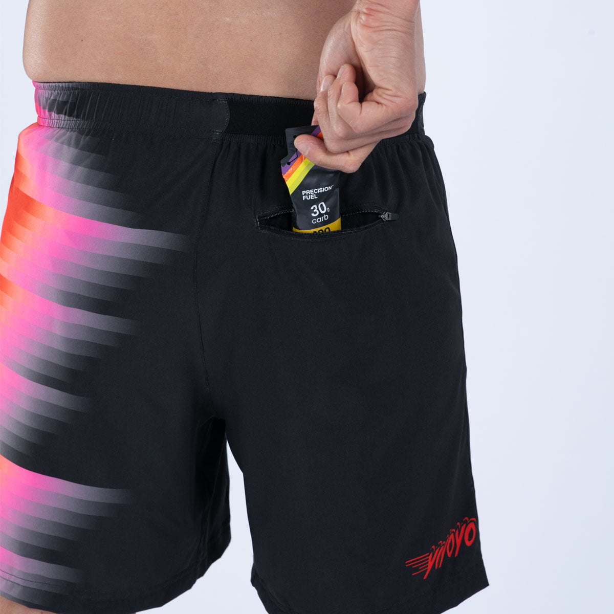 Zoot Sports RUN BOTTOMS Men's Ltd Run 7" Short - Yo Yo Yo