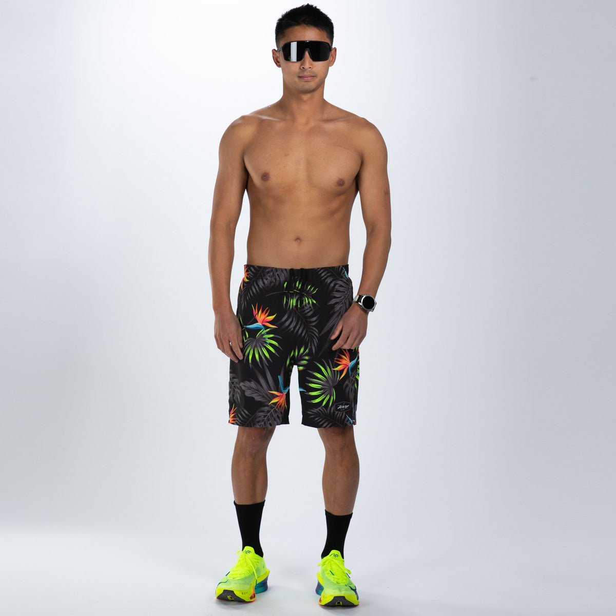 Zoot Sports RUN BOTTOMS Men's Ltd Run 8" Short 2 in 1 - Tropical Magic