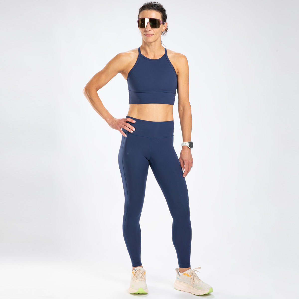 Zoot Sports RUN BOTTOMS Women's Elite Run High Rise Tight - Deep Navy