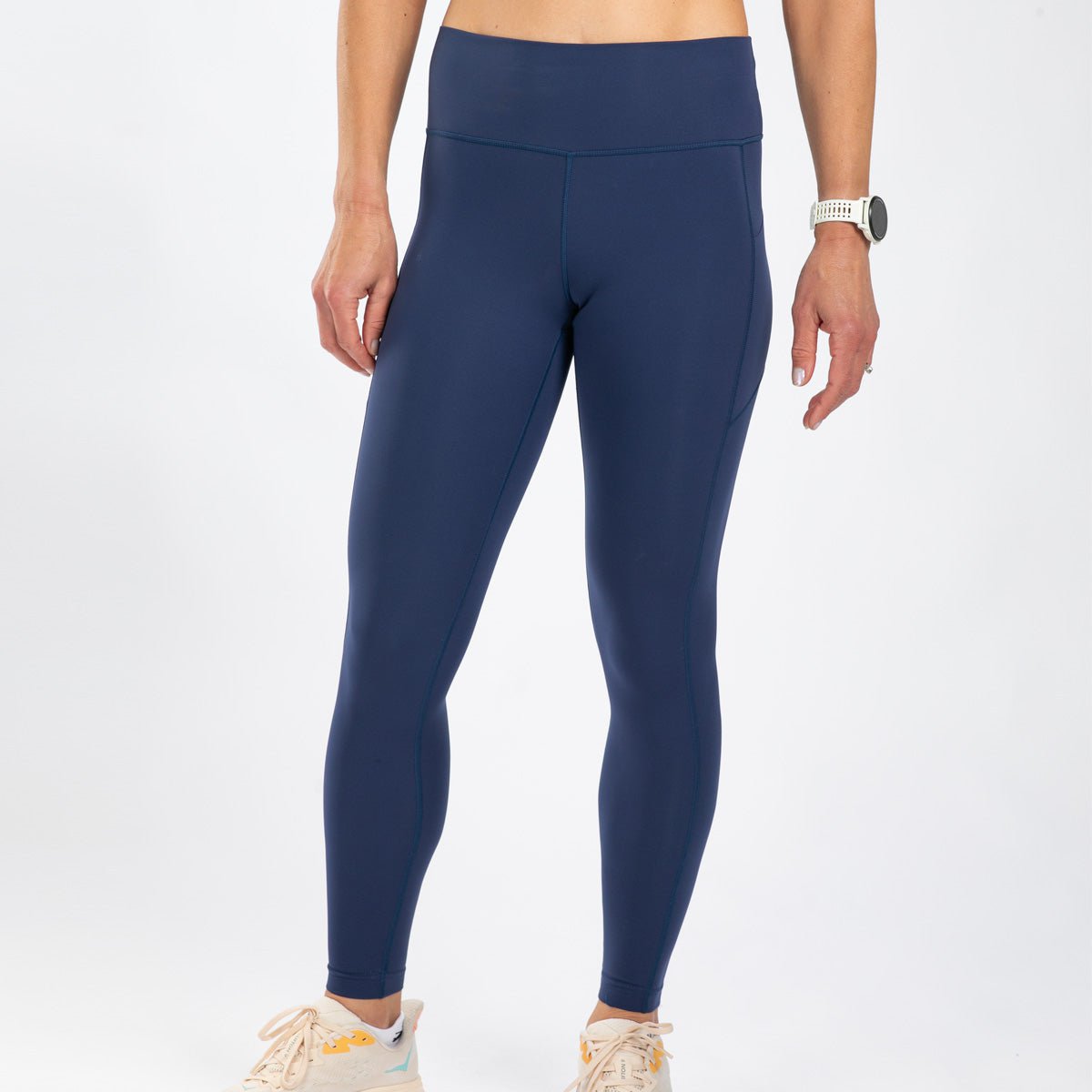 Zoot Sports RUN BOTTOMS Women's Elite Run High Rise Tight - Deep Navy