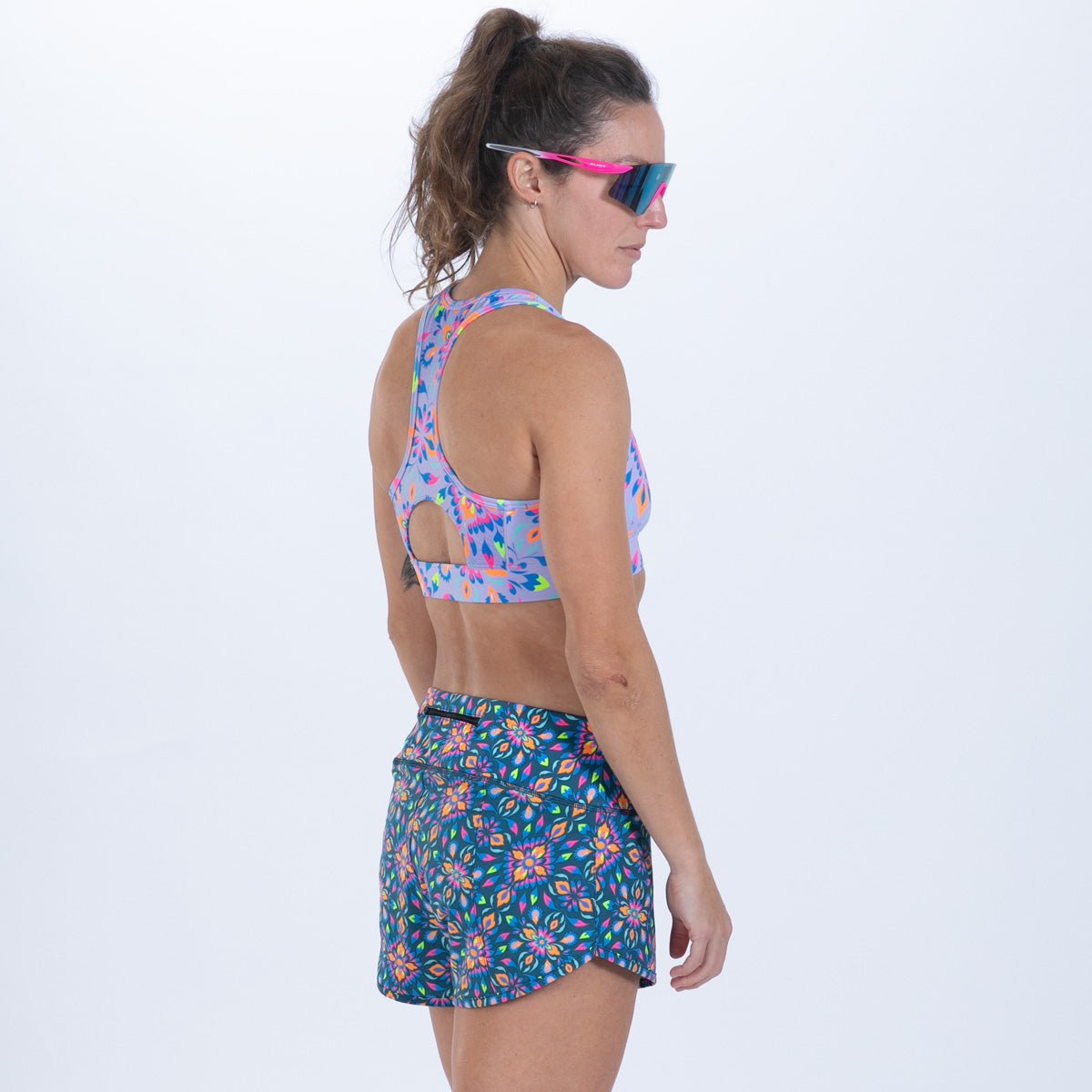Zoot Sports RUN BOTTOMS Women's Ltd Run 3" Short - Kaleidoscope