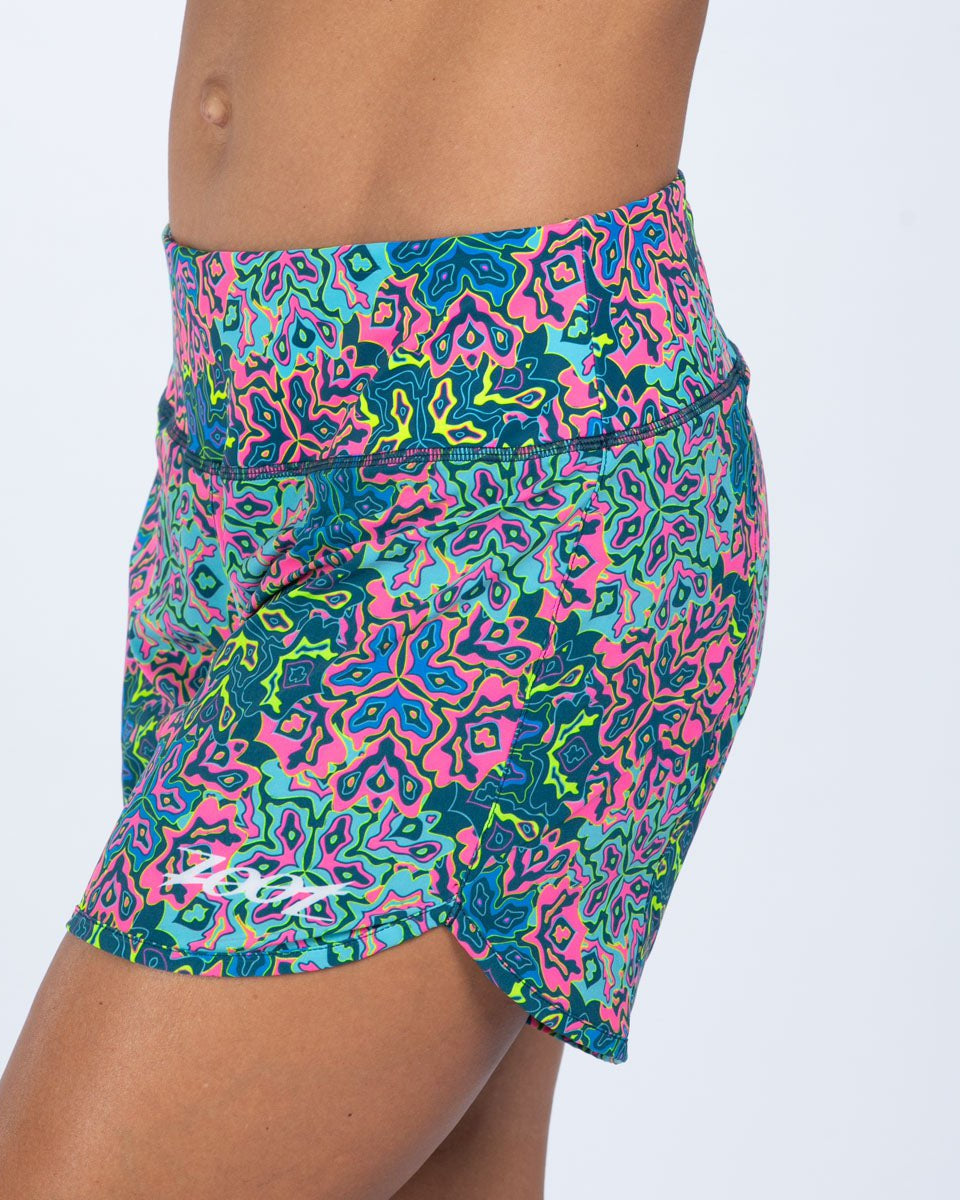 Zoot Sports RUN BOTTOMS Women's Ltd Run 6" Short - Costa Del Sol