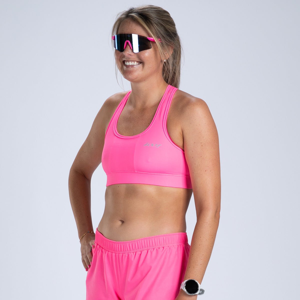 Zoot Sports RUN BRA Women's Core Run Bra - Bright Pink
