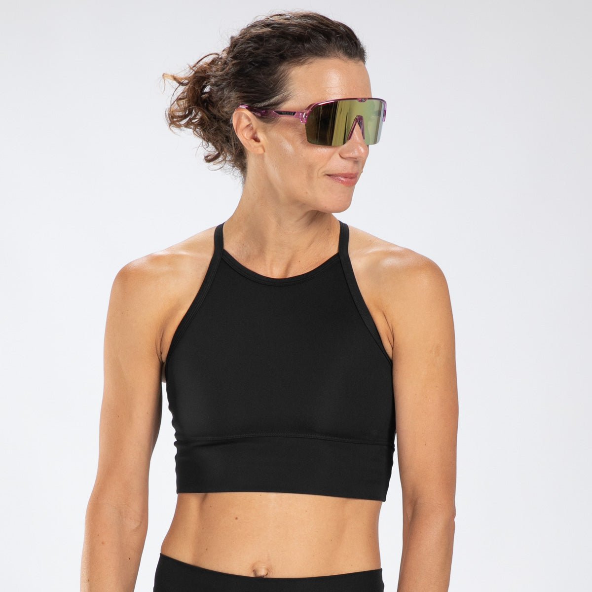 Zoot Sports RUN CROP Women's Elite Run Crop - Jet Black
