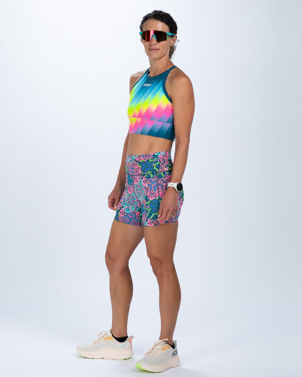 Zoot Sports RUN CROP Women's Ltd Run Crop - Costa Del Sol