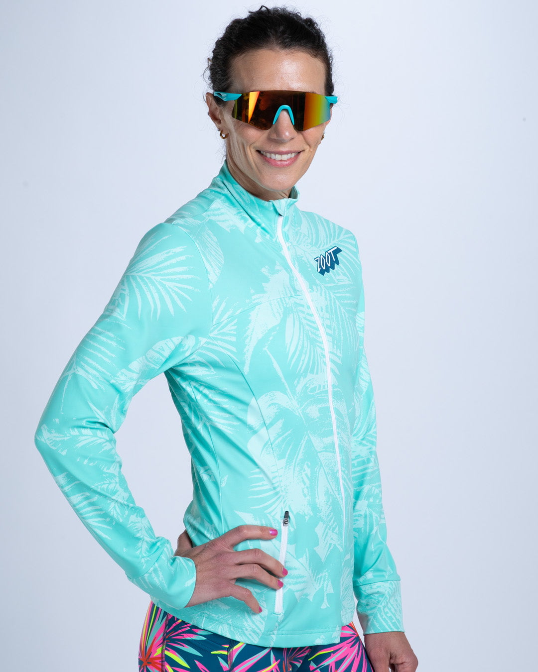 Zoot Sports RUN JACKETS Women's Ltd Run Pulse Jacket - Island Original