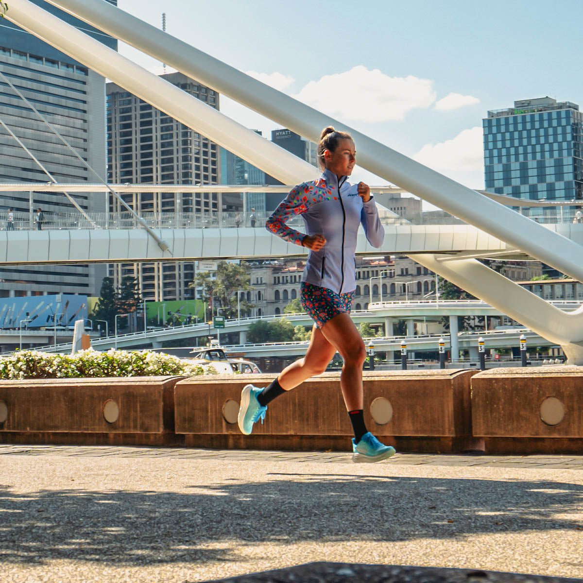 Zoot Sports RUN OUTERWEAR Women's Ltd Run Pulse Jacket - Kaleidoscope