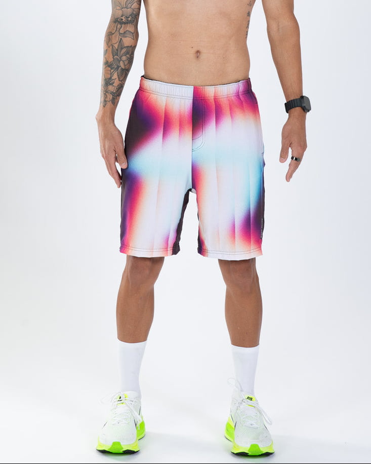 Zoot Sports RUN SHORTS 2-1 BOXER BRIEF Men's Elite Run 8" Short 2 in 1 - Sonic Shift