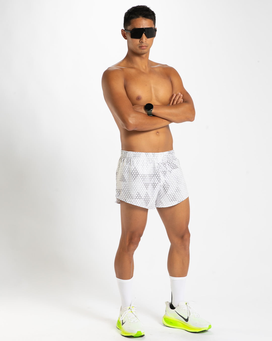 Zoot Sports RUN SHORTS 2" INSEAM Men's Elite Run 2" Short - Sonic White