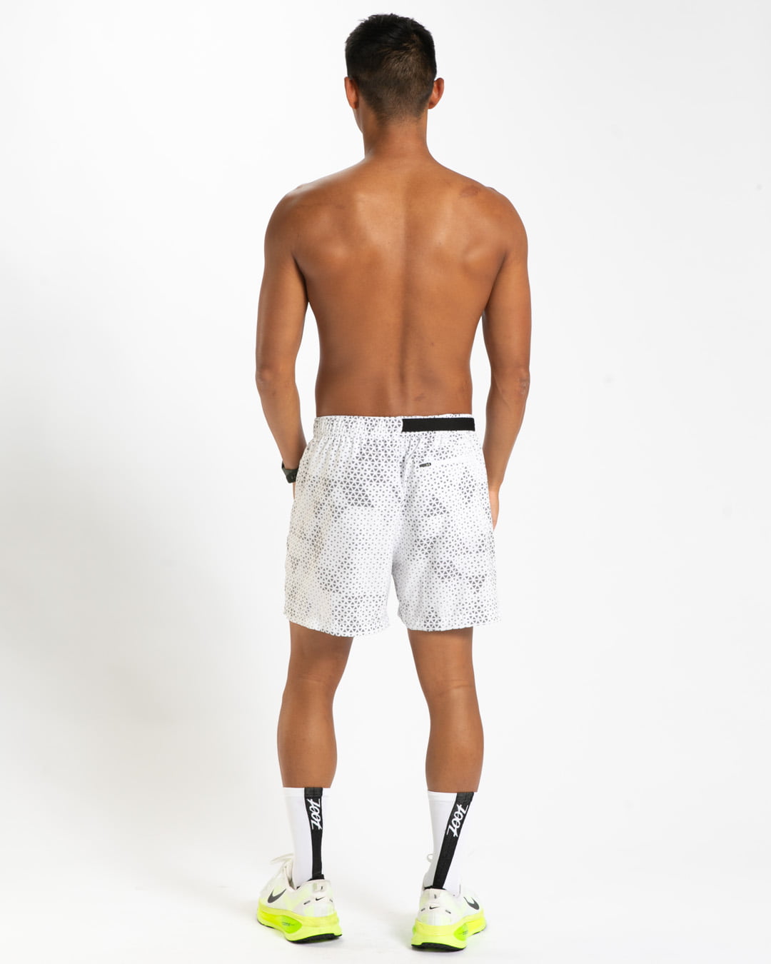Zoot Sports RUN SHORTS 5" INSEAM Men's Elite Run 5" Short - Sonic White