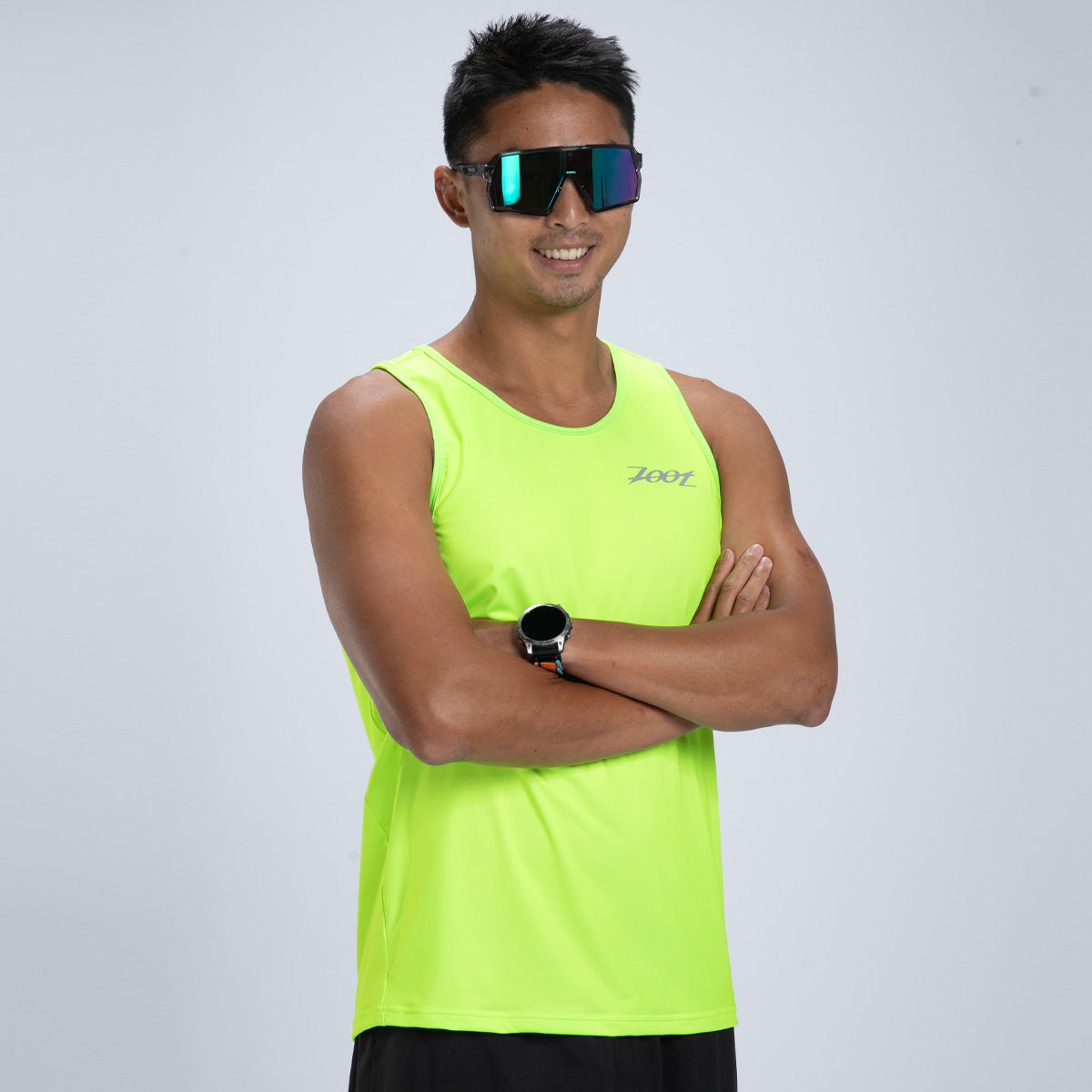 Zoot Sports RUN SINGLET Men's Core Run Singlet - Hyper Yellow
