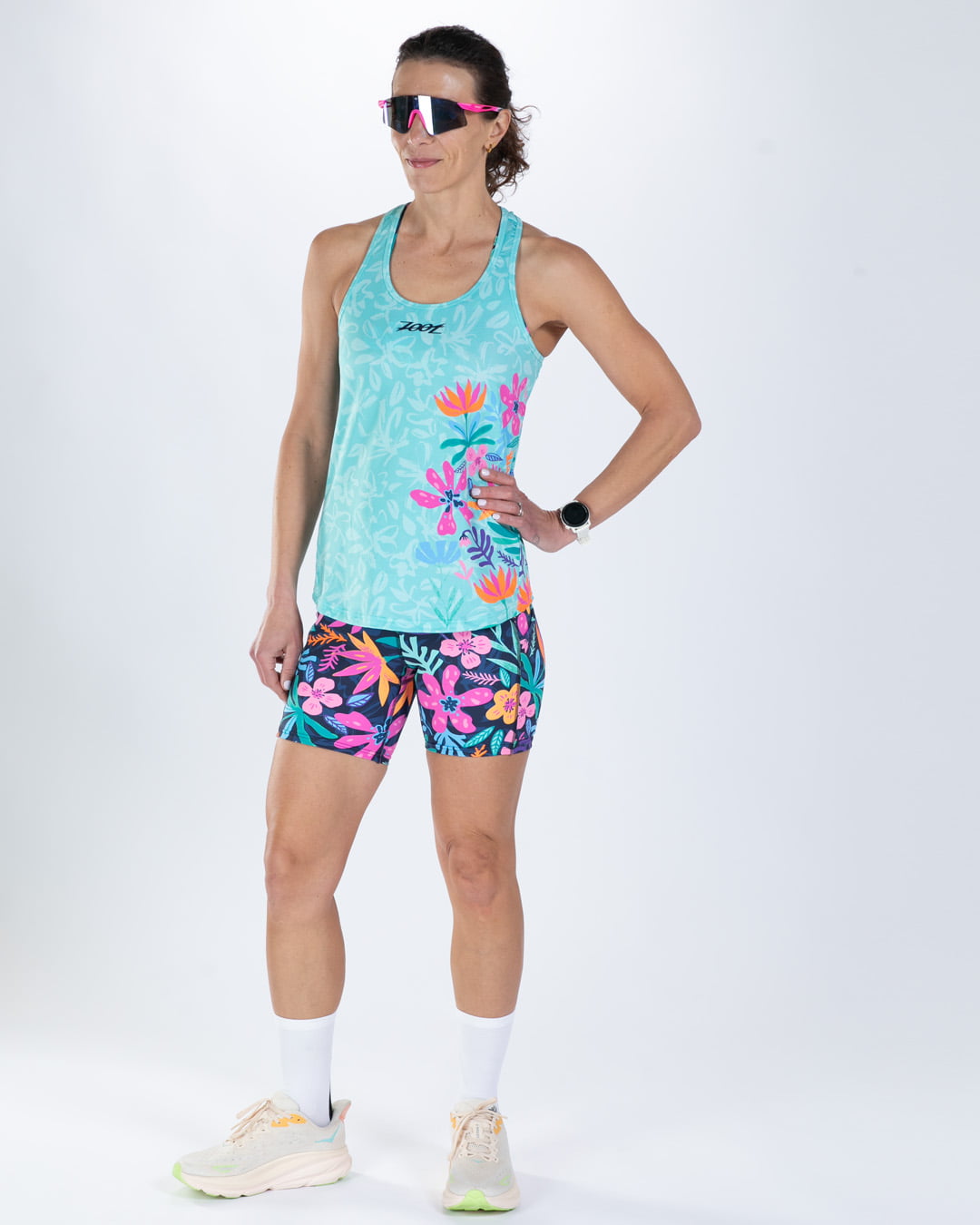 Women's Ltd Run Singlet - Florescence – Zoot Sports