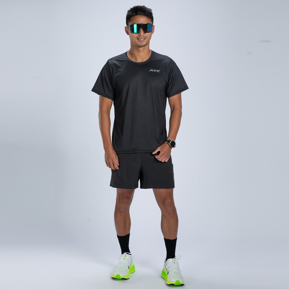 Zoot Sports RUN TEE Men's Core Run Tee - Jet Black