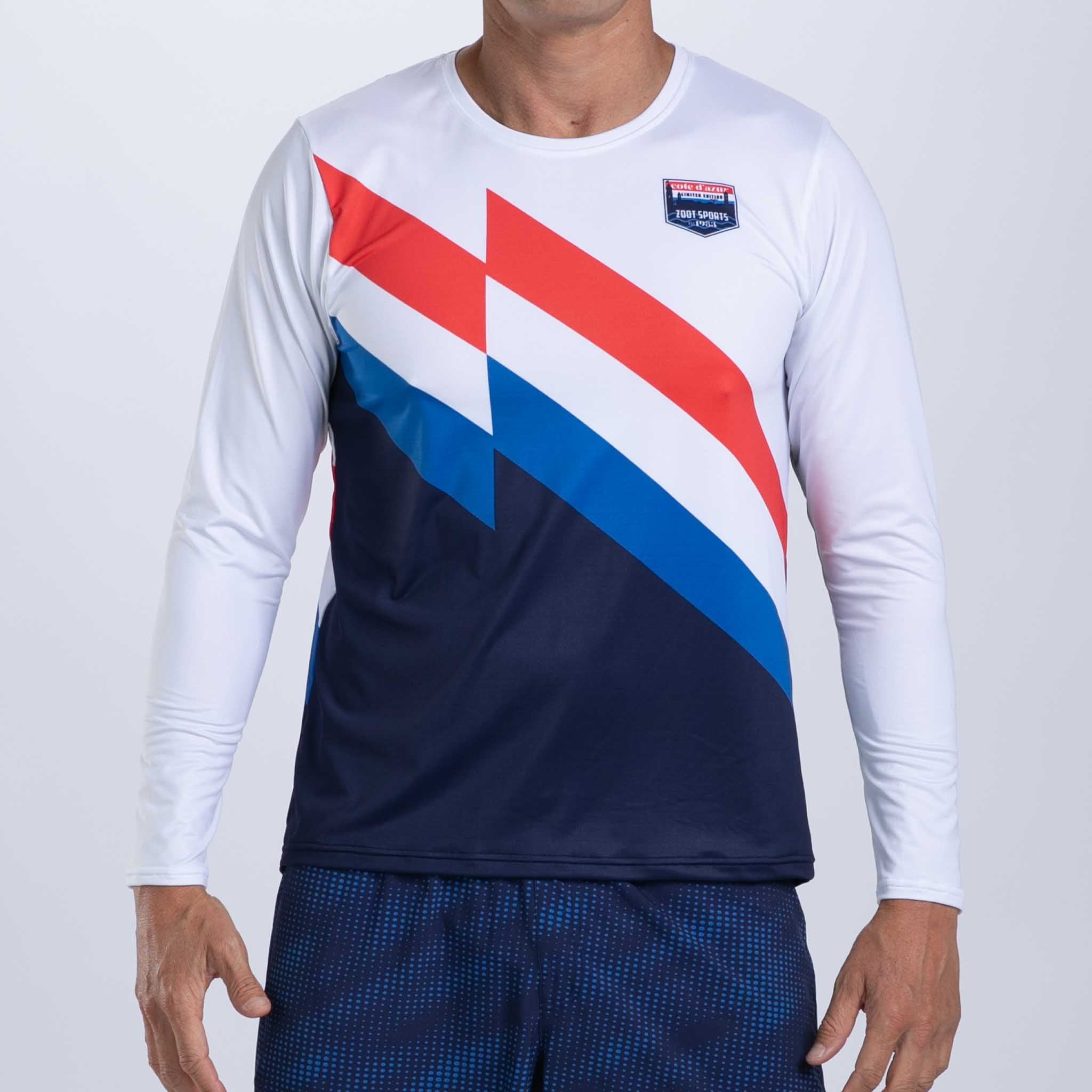 Zoot Sports RUN TEE Men's Ltd Run Ls Tee - Cote d'Azur