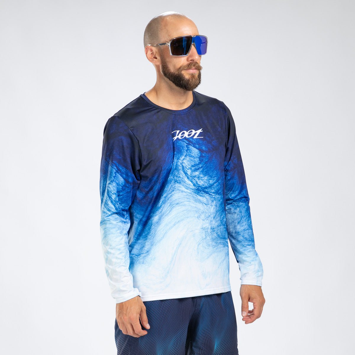Zoot Sports RUN TEE Men's Ltd Run Ls Tee - La Plage