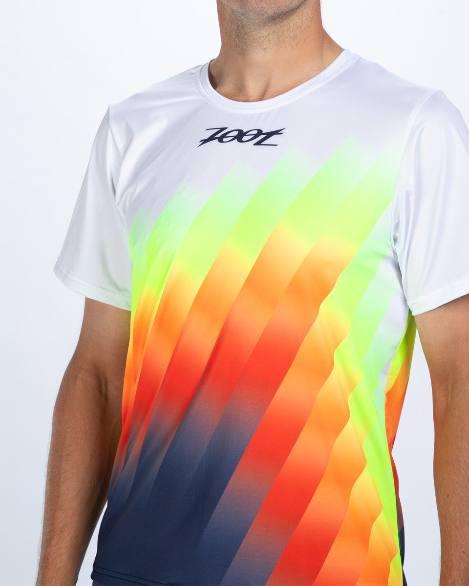 Zoot Sports RUN TEE Men's Ltd Run Tee - Costa Del Sol
