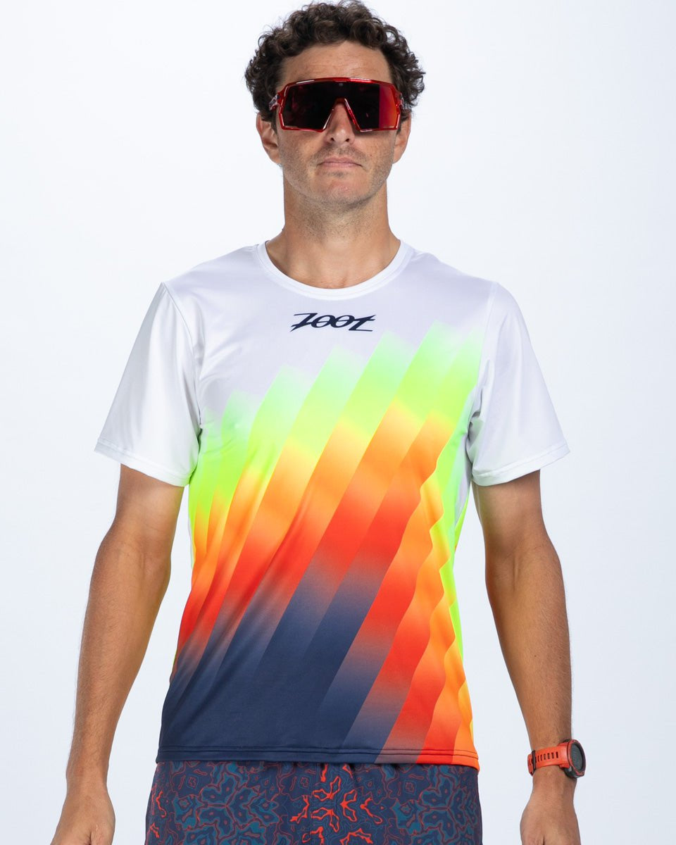 Zoot Sports RUN TEE Men's Ltd Run Tee - Costa Del Sol
