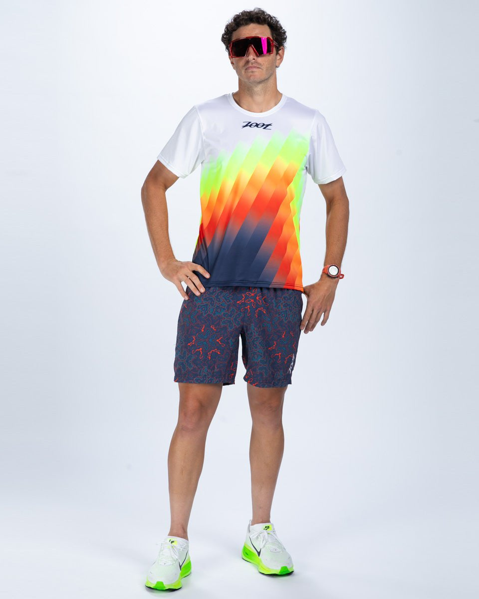 Zoot Sports RUN TEE Men's Ltd Run Tee - Costa Del Sol