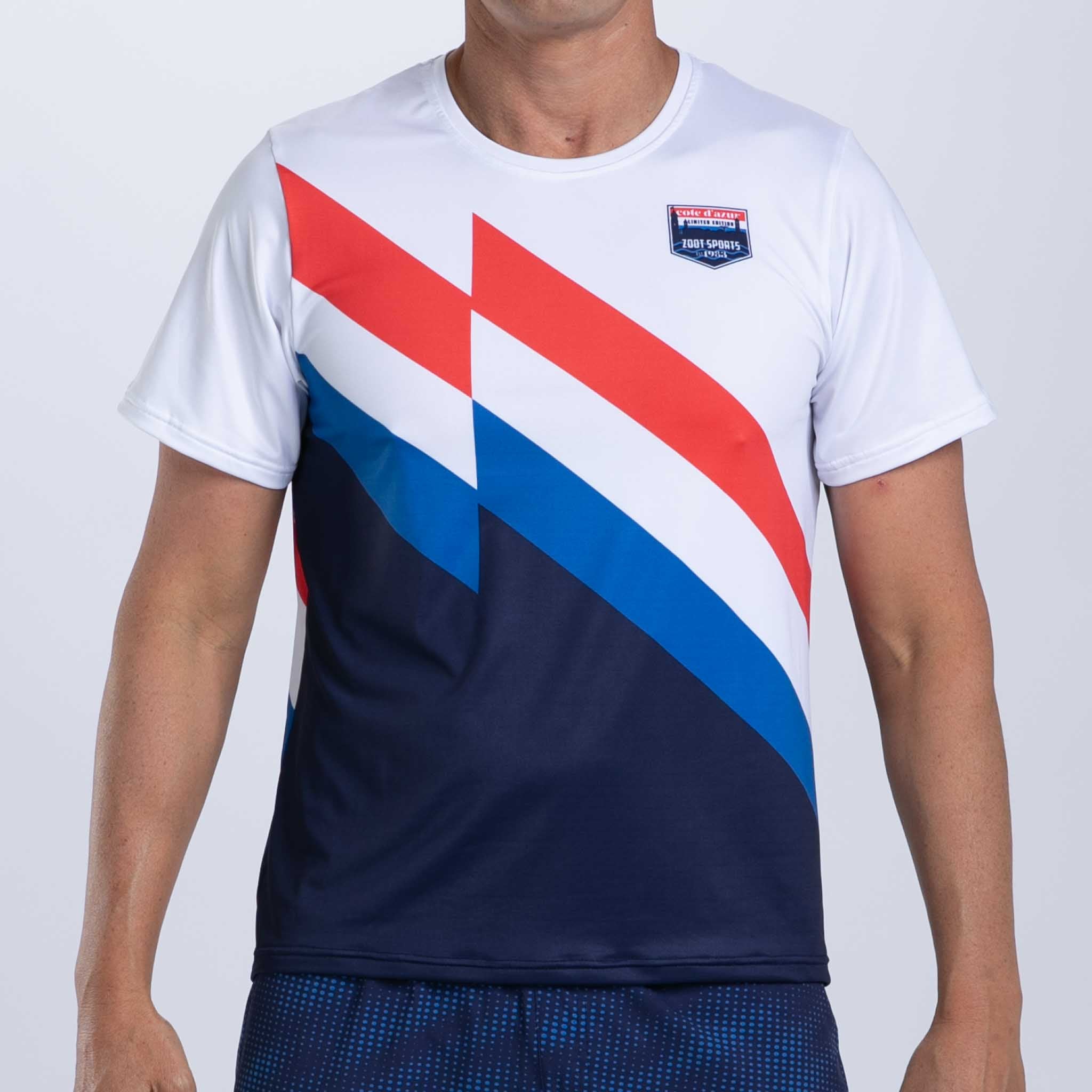 Zoot Sports RUN TEE Men's Ltd Run Tee - Cote d'Azur