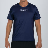 Zoot Sports RUN TEE Men's Ltd Run Tee - Navy