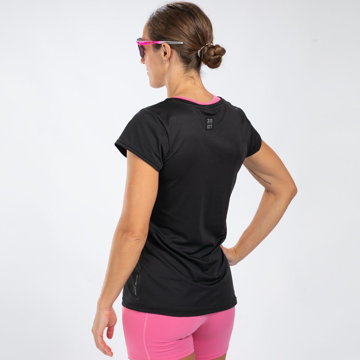 Zoot Sports RUN TEE Women's Elite Run Tee - Jet Black