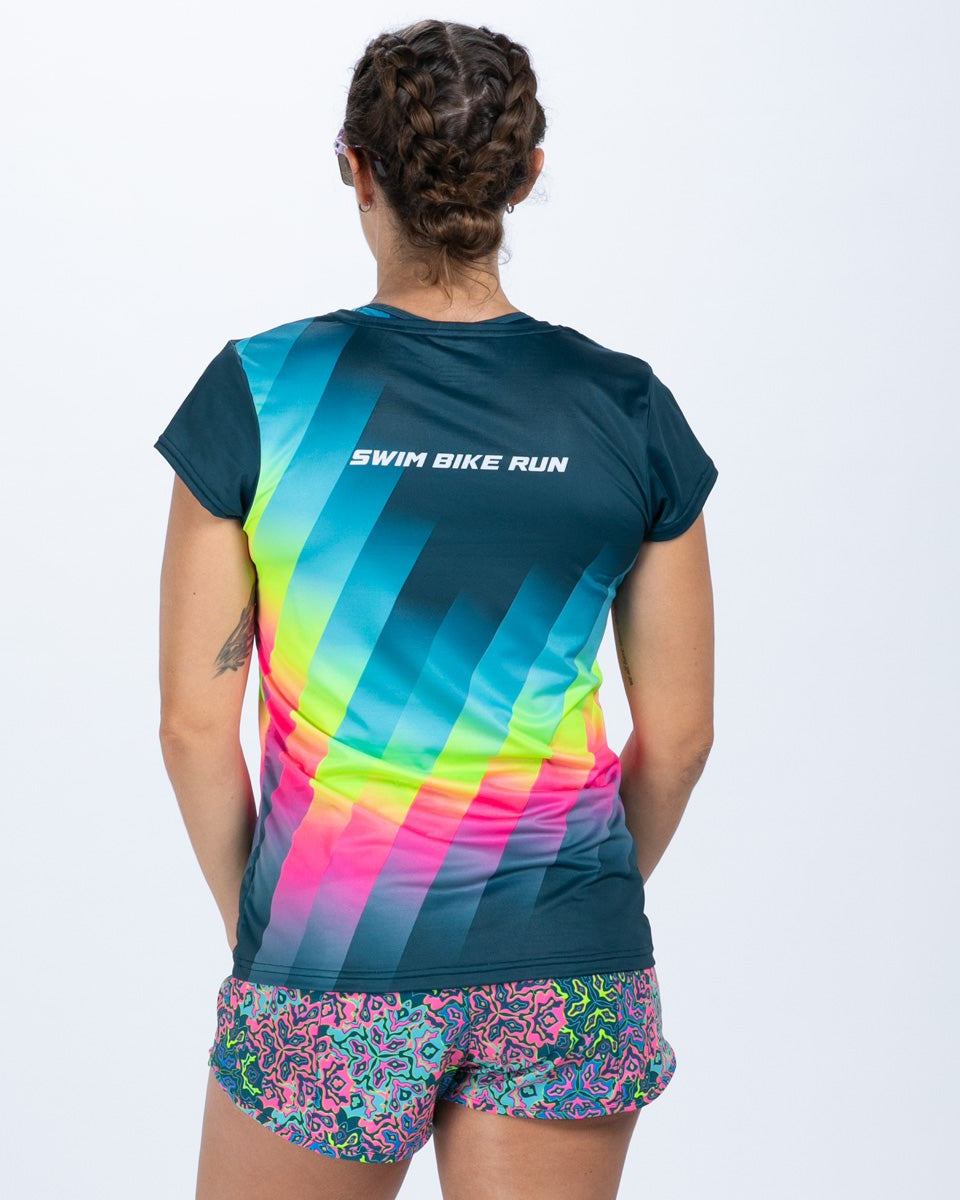 Zoot Sports RUN TEE Women's Ltd Run Tee - Costa Del Sol