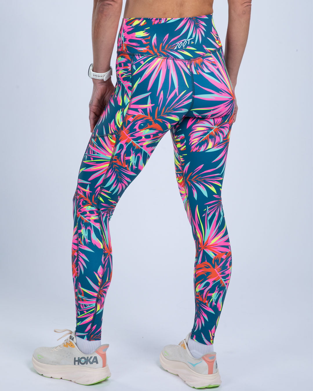 Zoot Sports RUN TIGHTS Women's Ltd Run Pulse High-Rise Tight - Island Original