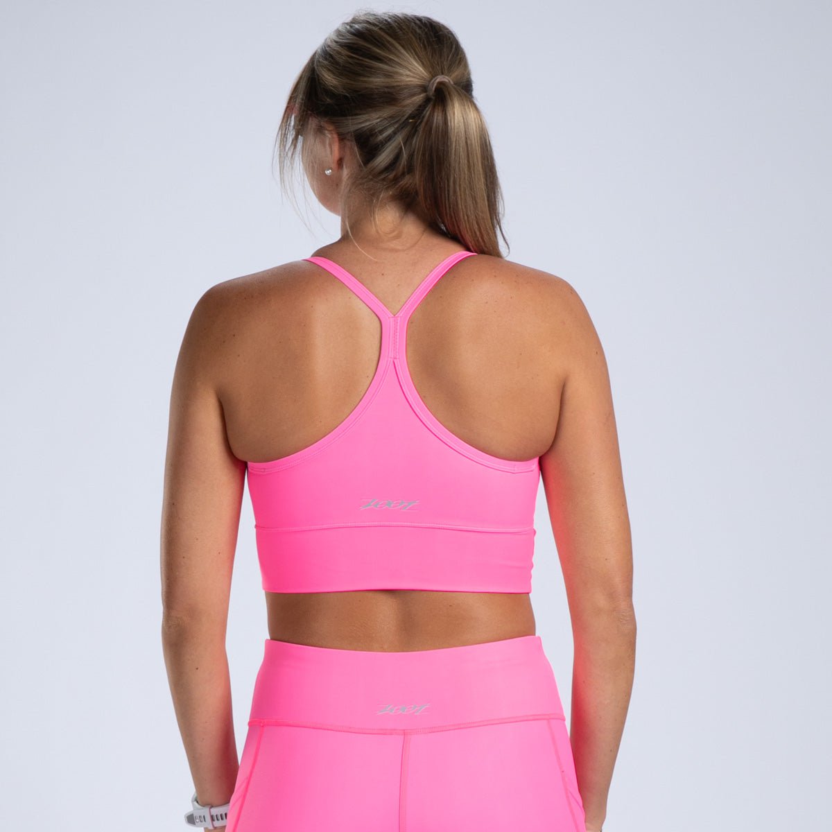 Zoot Sports RUN TOPS Women's Core Run Crop - Bright Pink