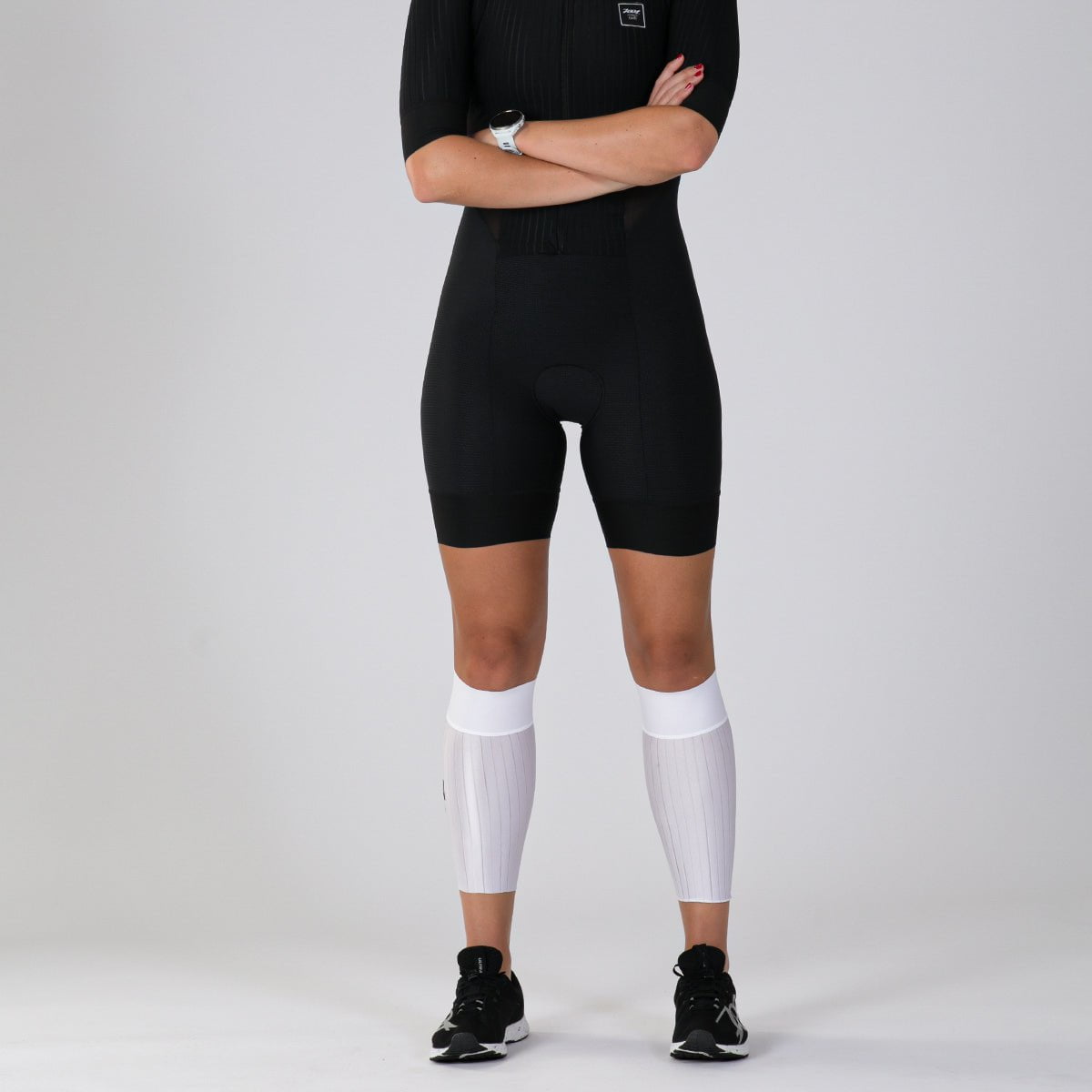 Zoot Sports SOCKS Unisex Elite Aero Calf Sleeves - White