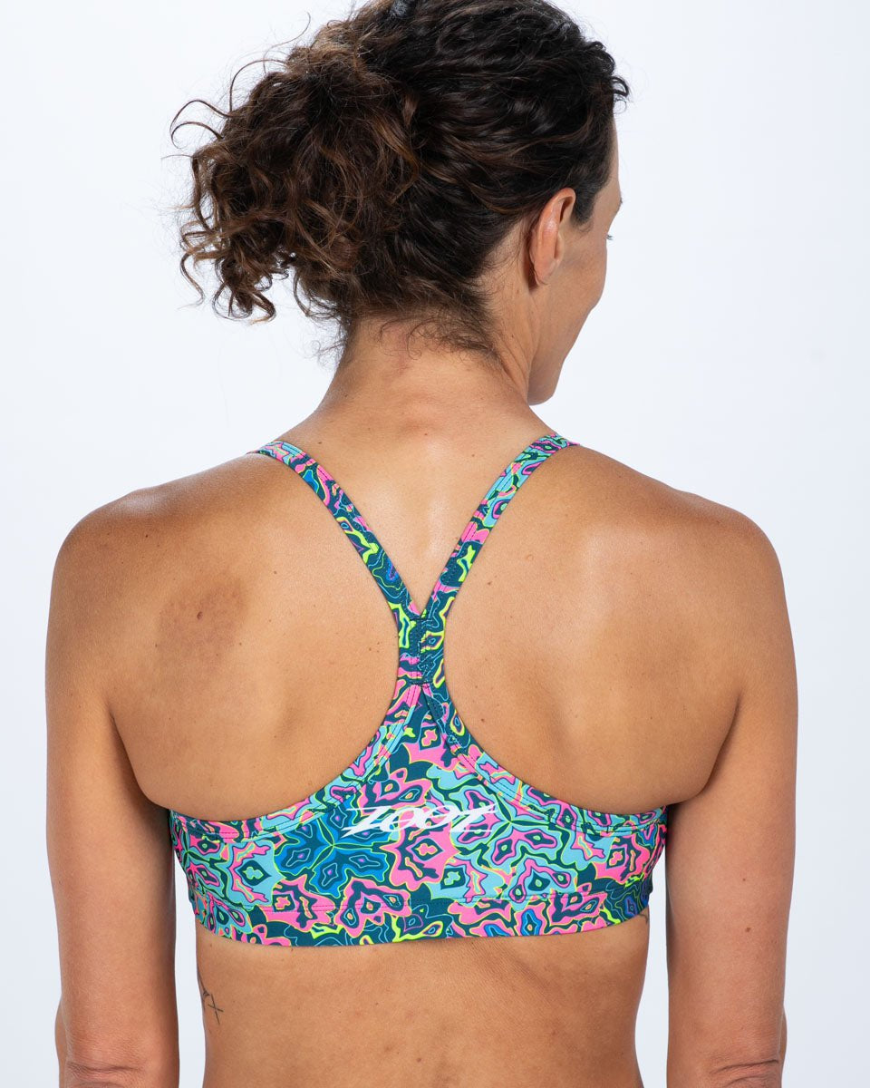 Zoot Sports SWIM Women's Ltd Swim Racerback Bikini Top - Costa Del Sol