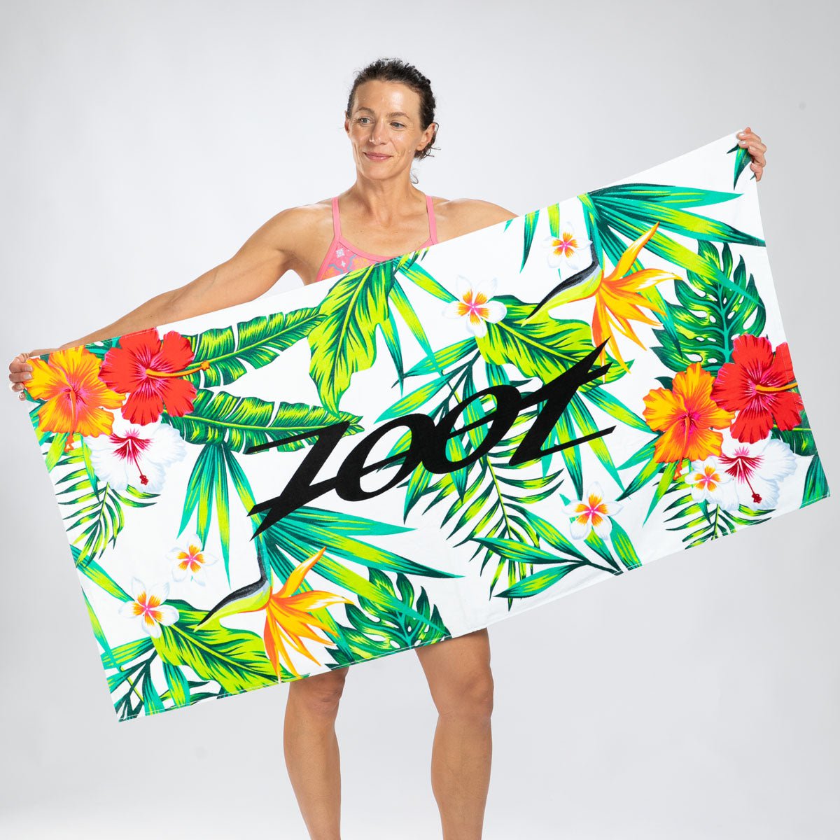 Zoot Sports TOWELS Unisex Zoot Towel - White Hawaii