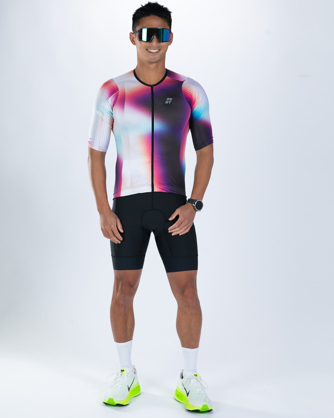 Zoot Sports TRI AERO JERSEYS Men's Elite P1 Tri Aero Jersey - Sonic Shift