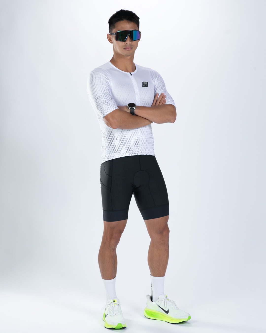 Zoot Sports TRI AERO JERSEYS Men's Elite P1 Tri Aero Jersey - Sonic White
