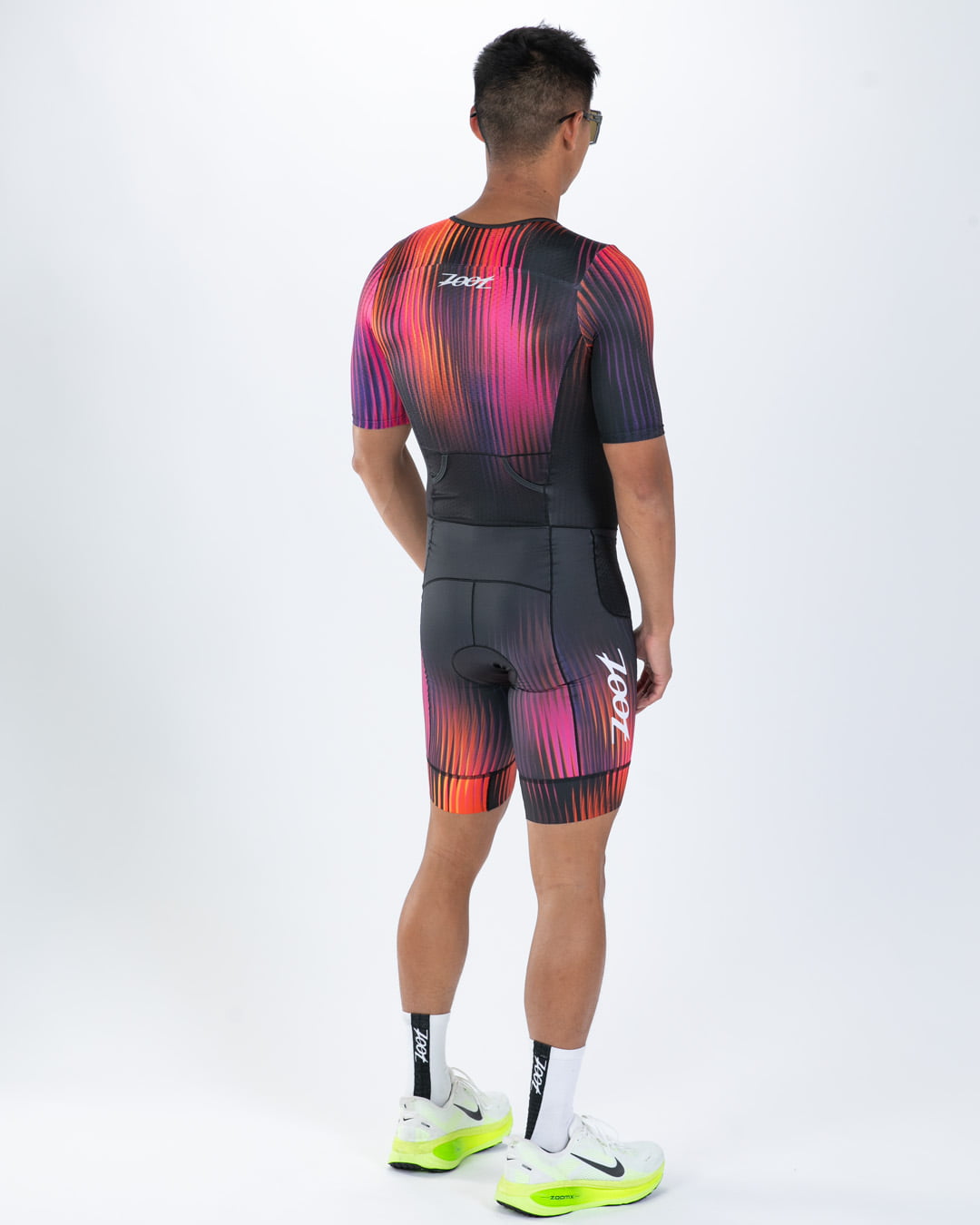 Zoot Sports TRI AERO RACESUITS Men's Ltd Tri Aero Fz Racesuit - Afterglow