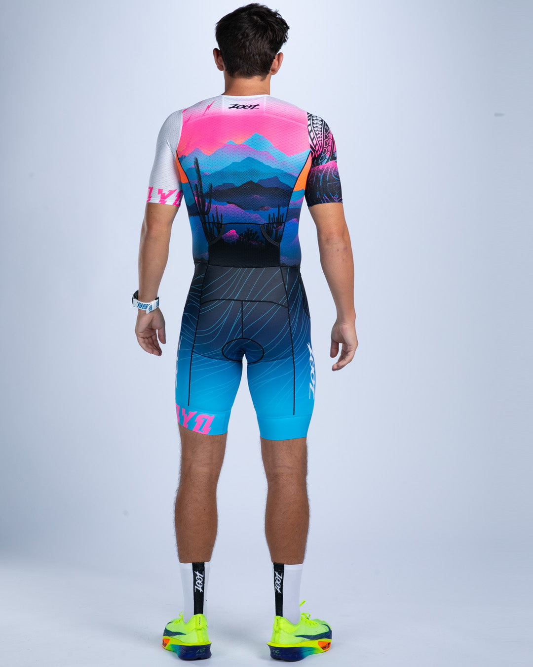 Zoot Sports TRI AERO RACESUITS Men's Ltd Tri Aero Fz Racesuit - Elements