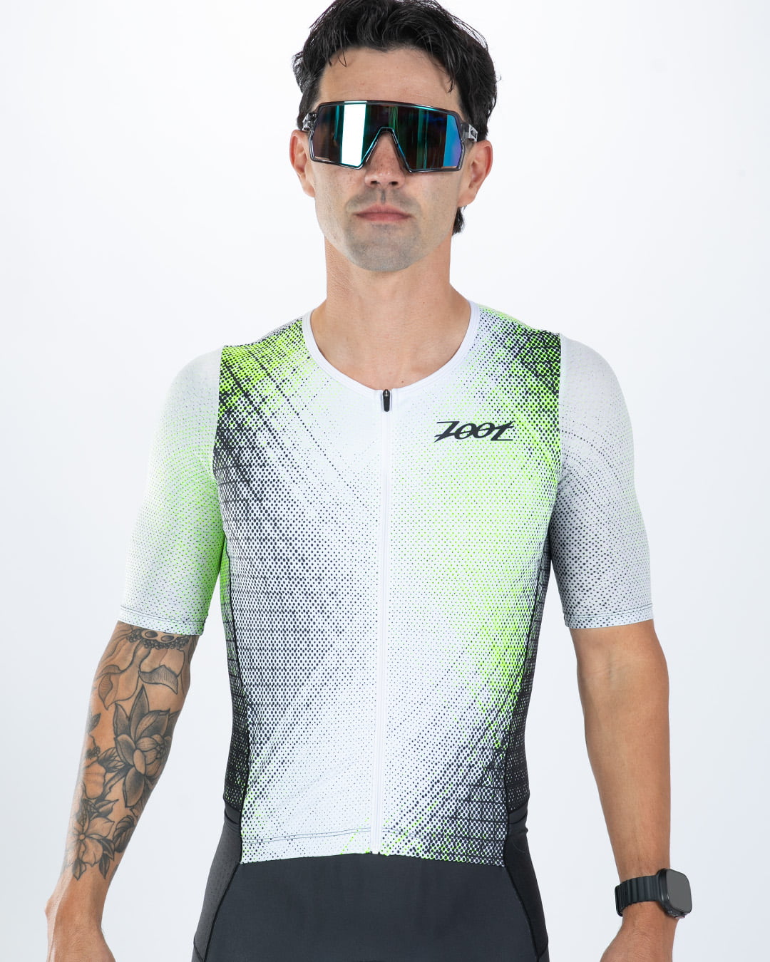 Zoot Sports TRI AERO RACESUITS Men's Ltd Tri Aero Fz Racesuit - Haze