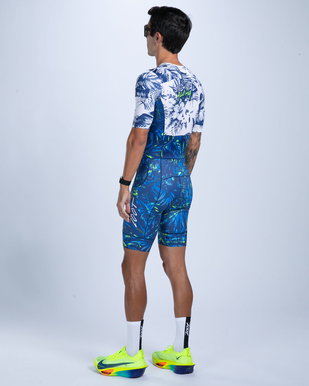 Zoot Sports TRI AERO RACESUITS Men's Ltd Tri Aero Fz Racesuit - Island Original