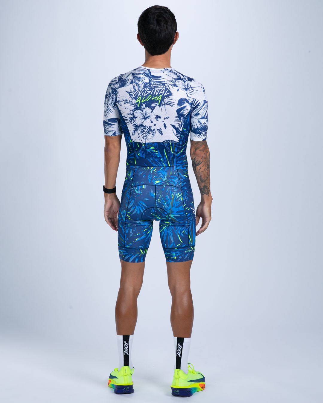 Zoot Sports TRI AERO RACESUITS Men's Ltd Tri Aero Fz Racesuit - Island Original