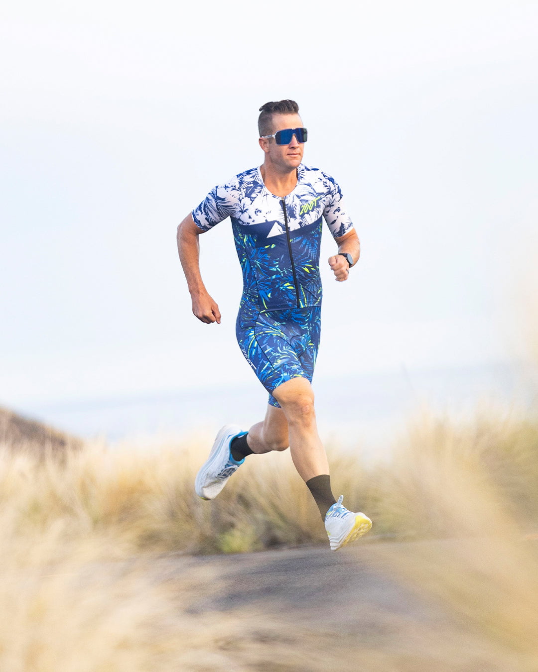 Zoot Sports TRI AERO RACESUITS Men's Ltd Tri Aero Fz Racesuit - Island Original