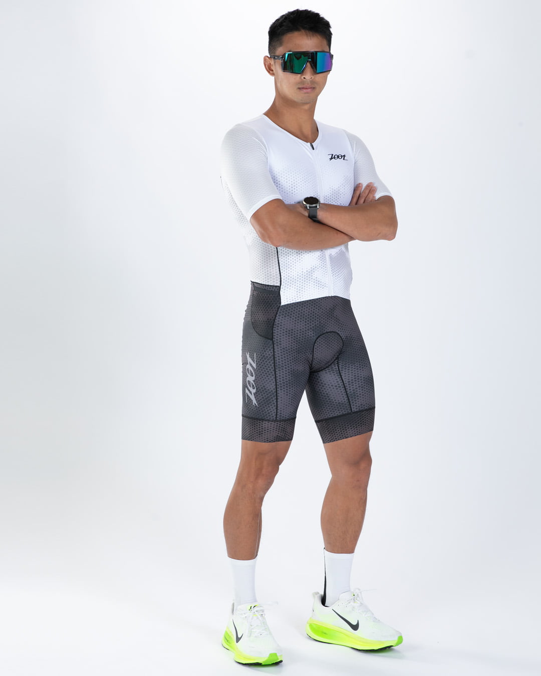 Zoot Sports TRI AERO RACESUITS Men's Ltd Tri Aero Fz Racesuit - Shadow